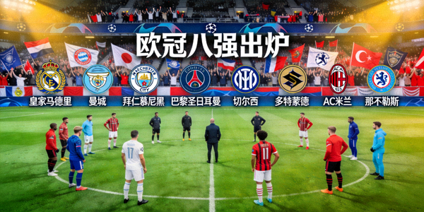 欧冠八强出炉豪门齐聚赛场